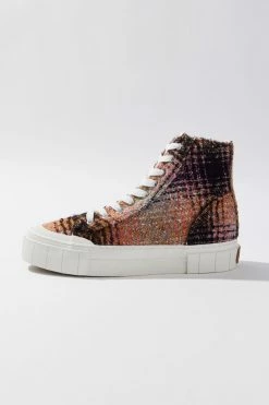 Wholesale 🎉 Women's Good News Juice High Top 👟 Sneaker Orange Checkered 🥰 -Dr. Martens Sales unnamed file 102