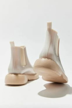 Buy 👏 Women's Melissa 👟 Shoes Step Chelsea Rain Boot Cream 🥰 -Dr. Martens Sales unnamed file 1021