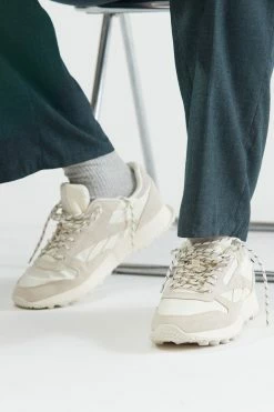 Best Pirce 🔥 Women's Reebok Classic Leather Winterized 👟 Sneaker Classic White + Classic White + Stucco 😉 -Dr. Martens Sales unnamed file 110