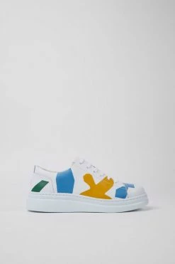 Flash Sale 🤩 Women's Camper Runner Up Leather 👟 Sneakers Neutral Multi 😉 -Dr. Martens Sales unnamed file 1103