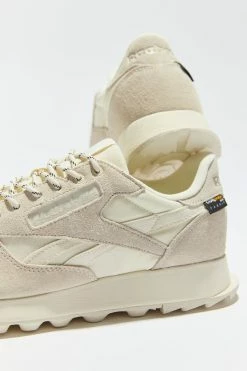 Best Pirce 🔥 Women's Reebok Classic Leather Winterized 👟 Sneaker Classic White + Classic White + Stucco 😉 -Dr. Martens Sales unnamed file 112