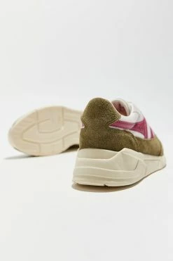 Wholesale 🌟 Women's Gola Tempest 👟 Sneaker Off White + Khaki + Raspberry ❤️ -Dr. Martens Sales unnamed file 115