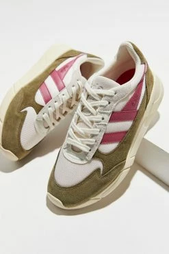 Wholesale 🌟 Women's Gola Tempest 👟 Sneaker Off White + Khaki + Raspberry ❤️ -Dr. Martens Sales unnamed file 116