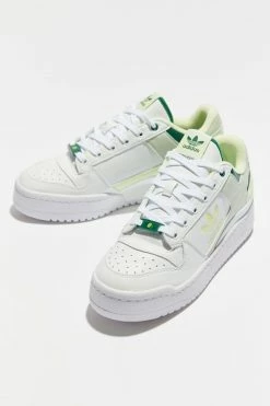 Cheap ✨ Women's Adidas Originals Forum Bold Vegan 👟 Sneaker Cloud White + Linen Green + Almost Lime ✔️ -Dr. Martens Sales unnamed file 118