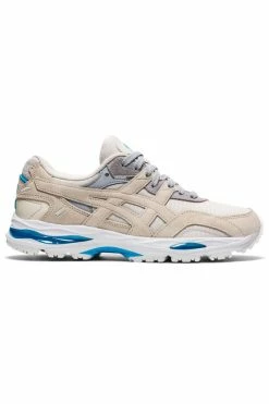 Best deal ❤️ Women's ASICS GEL-MC Plus 👟 Sneakers Birch/Aizuri Blue 🛒