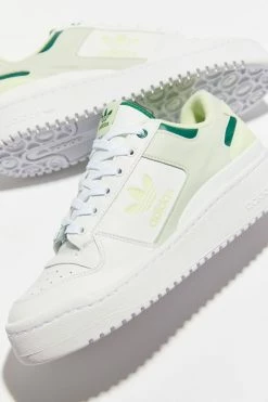 Cheap ✨ Women's Adidas Originals Forum Bold Vegan 👟 Sneaker Cloud White + Linen Green + Almost Lime ✔️ -Dr. Martens Sales unnamed file 119