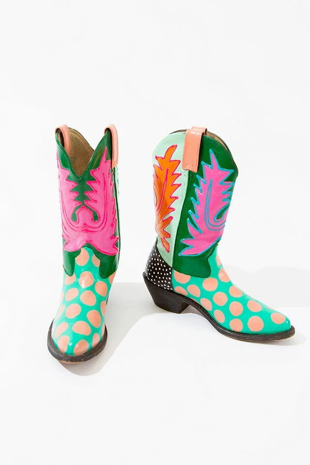 Deals โญ Zig Zag Goods LLC ๐ฉ Women's Zig Zag Prickly Pear Cowgirl ๐ฅพ Boots Multi ๐ 4 Deals โญ Zig Zag Goods LLC ๐ฉ Women's Zig Zag Prickly Pear Cowgirl ๐ฅพ Boots Multi ๐ - Image 2