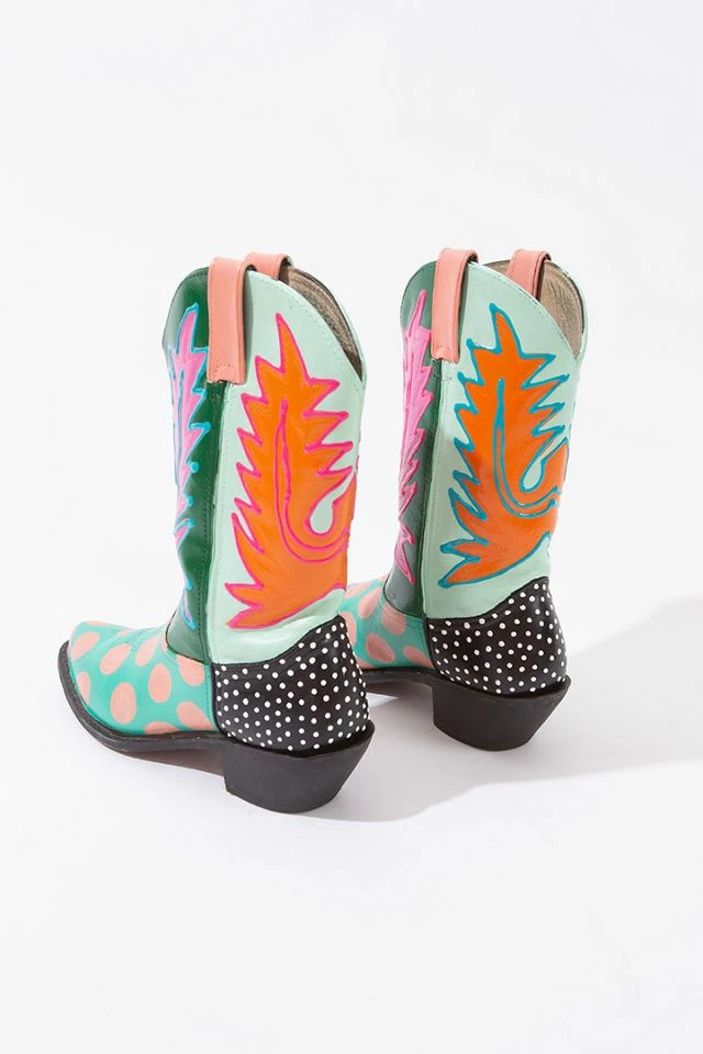 Deals โญ Zig Zag Goods LLC ๐ฉ Women's Zig Zag Prickly Pear Cowgirl ๐ฅพ Boots Multi ๐ 6 Deals โญ Zig Zag Goods LLC ๐ฉ Women's Zig Zag Prickly Pear Cowgirl ๐ฅพ Boots Multi ๐ - Image 4