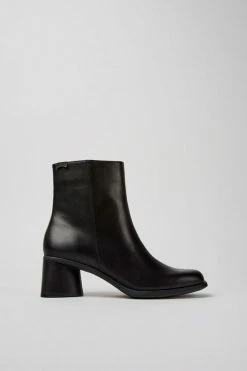Flash Sale 🔥 Women's Camper Kiara Leather Ankle 🥾 Boots Black ⌛