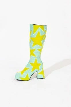 Coupon 💯 Zig Zag Goods LLC 👩 Women's Zig Zag Star Shine Gogo 🥾 Boots Mint 🌟 -Dr. Martens Sales unnamed file 1320