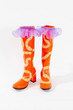 Discount 😉 Zig Zag Goods LLC 👩 Women's Zig Zag Pumpkin Patch Gogo 🥾 Boots Orange ⭐ -Dr. Martens Sales unnamed file 1348