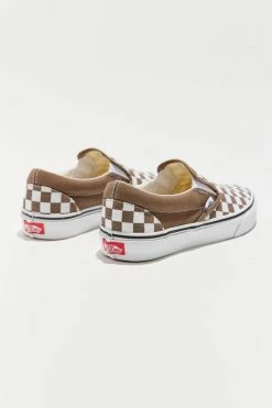 Cheap ⭐ Women's Vans Seasonal Checkerboard Slip-On 👟 Sneaker Walnut Checkered 💯 -Dr. Martens Sales unnamed file 135