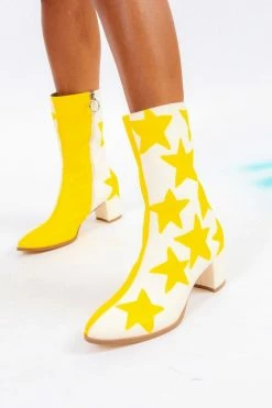 Coupon ⌛ Zig Zag Goods LLC 👩 Women's Zig Zag Star 🥾 Boots Yellow 😀