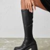 Coupon 🔔 Urban Outfitters 👩 Women's UO Bianca Knee High Stretch Boot Black 😉 -Dr. Martens Sales unnamed file 1420
