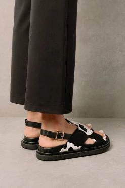 Wholesale 🛒 Women's ALOHAS Marshmallow Leather Cow Print Slingback 🩴 Sandal Bellow 🤩 -Dr. Martens Sales unnamed file 1443