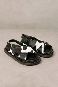 Wholesale 🛒 Women's ALOHAS Marshmallow Leather Cow Print Slingback 🩴 Sandal Bellow 🤩 -Dr. Martens Sales unnamed file 1444
