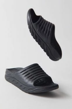 Flash Sale ⌛ HOKA ONE ONE® 👩 Women's HOKA ONE ONE® Ora Recovery Slide 🩴 Sandal Black 👍