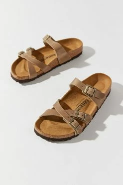 Wholesale 👏 Women's Birkenstock Franca Oiled Leather 🩴 Sandal Tobacco ⭐