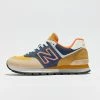 Brand new ❤️ Women's New Balance 574 Rugged 👟 Sneaker Brown + Navy 🌟