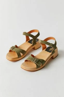 Best reviews of 😀 Women's Swedish Hasbeens Swedish Low 🩴 Sandal Olive ❤️