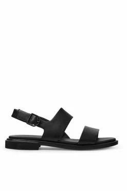 New 🥰 Women's Camper Edy Leather 🩴 Sandal Black 👏