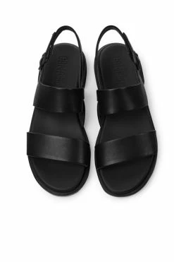 New 🥰 Women's Camper Edy Leather 🩴 Sandal Black 👏 -Dr. Martens Sales unnamed file 1619