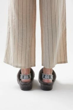 Best Sale 💯 Women's UGG Fluff Yeah Slide 🩴 Sandal Charcoal ⌛ -Dr. Martens Sales unnamed file 1653