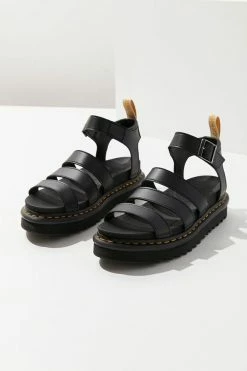 Buy 💯 Women's Dr. Martens Blaire Hydro Leather 🩴 Sandal Black 🎉 -Dr. Martens Sales unnamed file 1681
