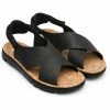 Wholesale 😍 Women's Camper Oruga X-Strap 🩴 Sandal Black 🌟