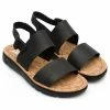 Brand new 👏 Women's Camper Oruga 2-Strap 🩴 Sandal Black 🥰