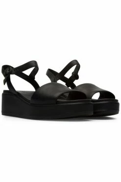 Best deal 😉 Women's Camper Misia 2-Strap 🩴 Sandal Black ✨