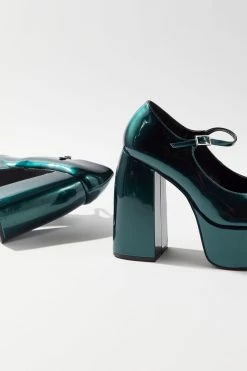 Best Pirce ⌛ Women's Koi Footwear Platform Mary Jane Heel Teal Eyes 🤩 -Dr. Martens Sales unnamed file 1710