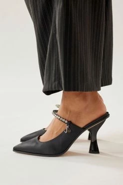 Best Pirce 🎁 Women's Circus NY Monique Mule Heel Black 🔔