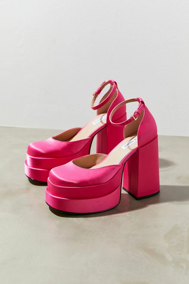 Cheapest ๐คฉ Women's Steve Madden Charlize Platform Heel Punk Pink โญ 4 Cheapest ๐คฉ Women's Steve Madden Charlize Platform Heel Punk Pink โญ - Image 2