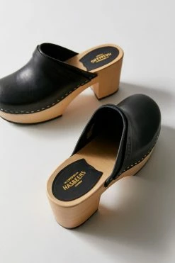 Deals ⭐ Women's Swedish Hasbeens Louise Clog Black 😉 -Dr. Martens Sales unnamed file 1843