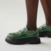 New 👍 Women's MUTMA Lotus Platform Loafer Green 🧨