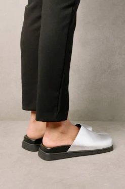 Flash Sale ❤️ Women's ALOHAS Whiz Leather Mule Shimmer Silver ❤️ 8 Flash Sale ❤️ Women's ALOHAS Whiz Leather Mule Shimmer Silver ❤️ -Dr. Martens Sales unnamed file 1930