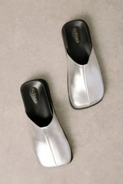 Flash Sale ❤️ Women's ALOHAS Whiz Leather Mule Shimmer Silver ❤️ 9 Flash Sale ❤️ Women's ALOHAS Whiz Leather Mule Shimmer Silver ❤️ -Dr. Martens Sales unnamed file 1931