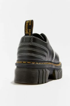 Cheapest 🛒 Women's Dr. Martens Audrick White Stitch Leather Platform Oxford Black 🧨 -Dr. Martens Sales unnamed file 1942