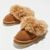 Best deal 💯 Women's EMU Australia Jolie Sharky Curly Slippers Chestnut 🔥