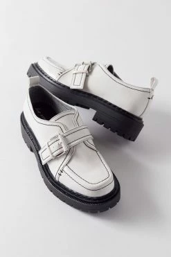 Best Sale 👍 Women's Circus NY Edelle Monk Strap Loafer White 🧨 -Dr. Martens Sales unnamed file 2071