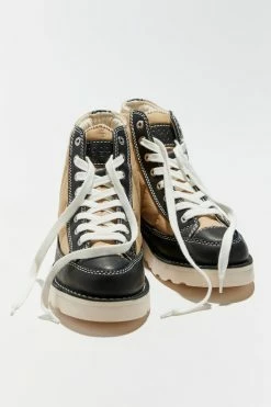 Best deal ✔️ Women's Good News Roopa Quilted High-Top 👟 Sneaker Beige + Black 💯 -Dr. Martens Sales unnamed file 209