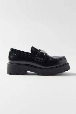 Discount 🎁 Women's Vagabond 👟 Shoemakers Cosmo 2.0 Hardware Loafer Black 🔔
