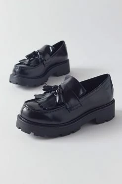 Wholesale 💯 Women's Vagabond 👟 Shoemakers Cosmo 2.0 Tassel Loafer Black 🧨