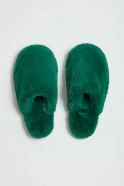 Best Pirce ✔️ Women's APPARIS Melody Faux Fur Slippers Verdant Green 😍 -Dr. Martens Sales unnamed file 2144