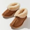 Outlet 😀 Women's EMU Australia Platinum Albany Sheepskin Slipper Brown 🎉