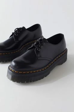 Brand new 🔥 Women's Dr. Martens 1461 Quad Smooth Leather Platform Oxford Black 🛒 -Dr. Martens Sales unnamed file 2174