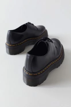 Brand new 🔥 Women's Dr. Martens 1461 Quad Smooth Leather Platform Oxford Black 🛒 -Dr. Martens Sales unnamed file 2176