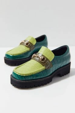 Coupon 👏 Women's Intentionally Blank HK-2 Croc Loafer Green Multi 🔔 -Dr. Martens Sales unnamed file 2193