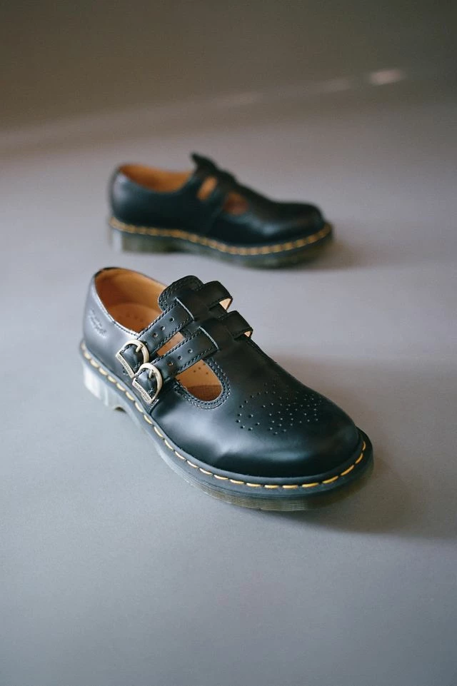 Top 10 🥰 Women's Dr. Martens 8065 Smooth Leather Mary Jane 👟 Shoe Black ✨ 4 Top 10 🥰 Women's Dr. Martens 8065 Smooth Leather Mary Jane 👟 Shoe Black ✨ - Image 2